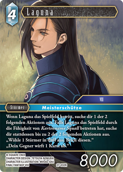 Final Fantasy Opus 27-032 R Laguna Eis