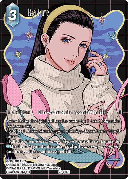 Final Fantasy Opus 27-035 R Raine Eis