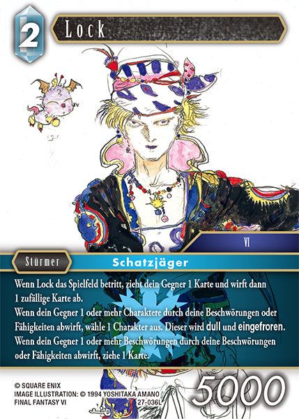 Final Fantasy Opus 27-036 L Lock Eis