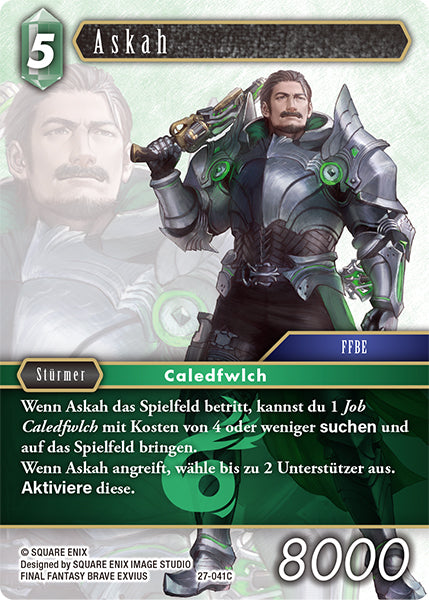 Final Fantasy Opus 27-041 C Askah Wind