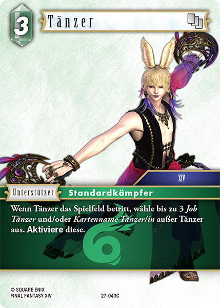 Final Fantasy Opus 27-043 C Tänzer Wind