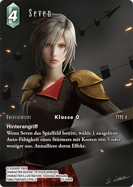 Final Fantasy Opus 27-048 R Seven Wind