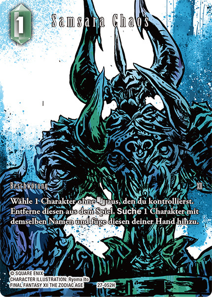 Final Fantasy Opus 27-052 H Samsara Chaos Wind