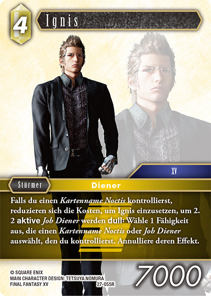 Final Fantasy Opus 27-055 R Ignis Erde