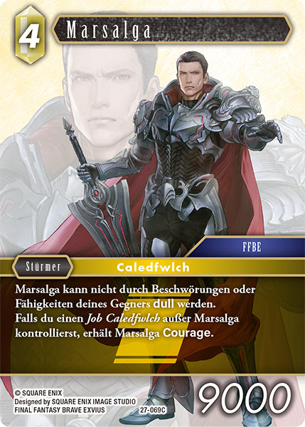 Final Fantasy Opus 27-069 C Marsalga Erde