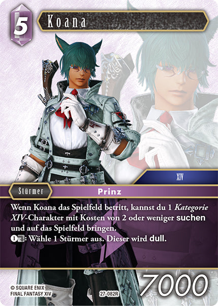 Final Fantasy Opus 27-082 R Koana Blitz