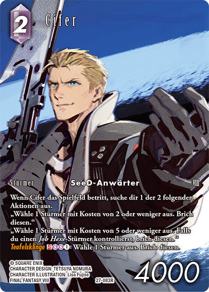 Final Fantasy Opus 27-083 R Cifer Blitz