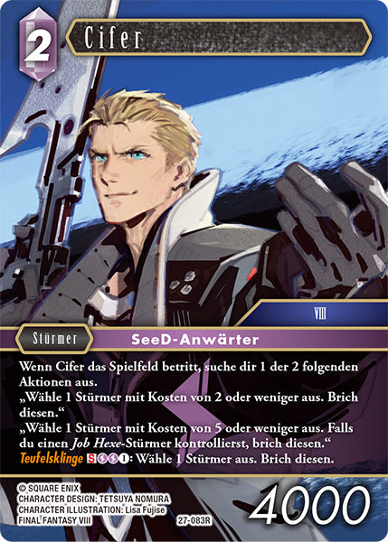 Final Fantasy Opus 27-083 R Cifer Blitz