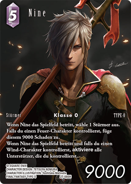 Final Fantasy Opus 27-086 H Nine Blitz