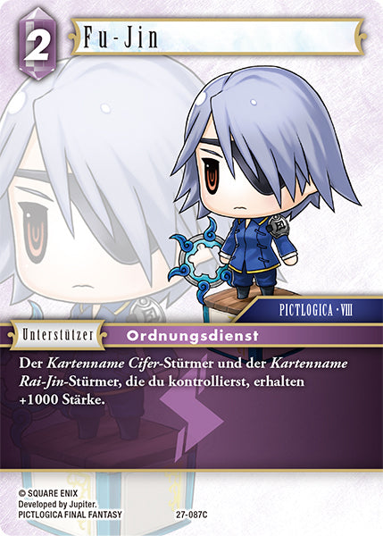 Final Fantasy Opus 27-087 C Fu-Jin Blitz