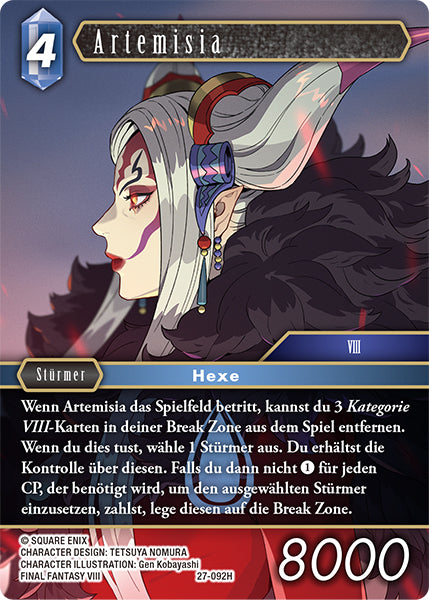 Final Fantasy Opus 27-092 H Artemisia Wasser