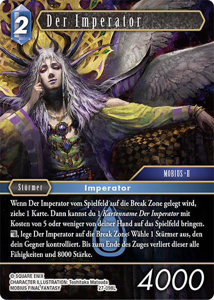 Final Fantasy Opus 27-098 L Der Imperator Wasser