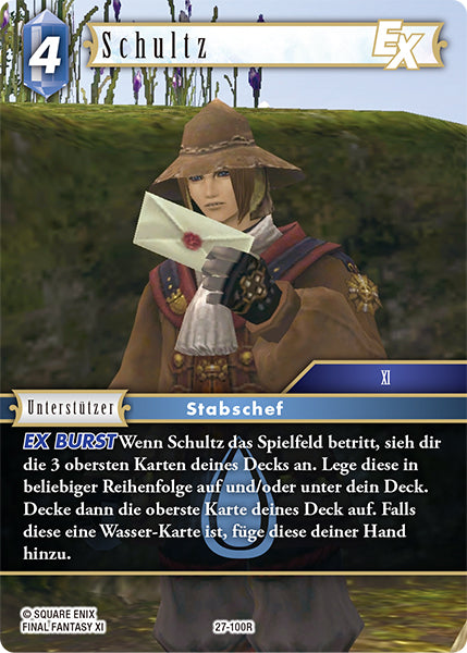 Final Fantasy Opus 27-100 R Schultz Wasser