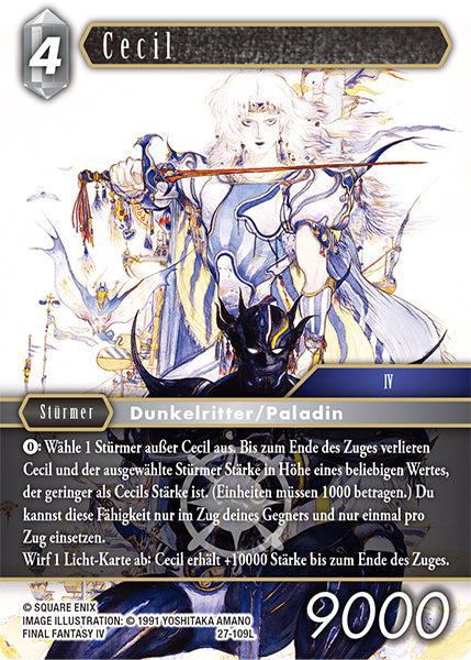 Final Fantasy Opus 27-109 L Cecil Licht