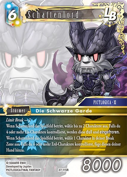 Final Fantasy Opus 27-115 R Schattenlord LB Eis/Erde