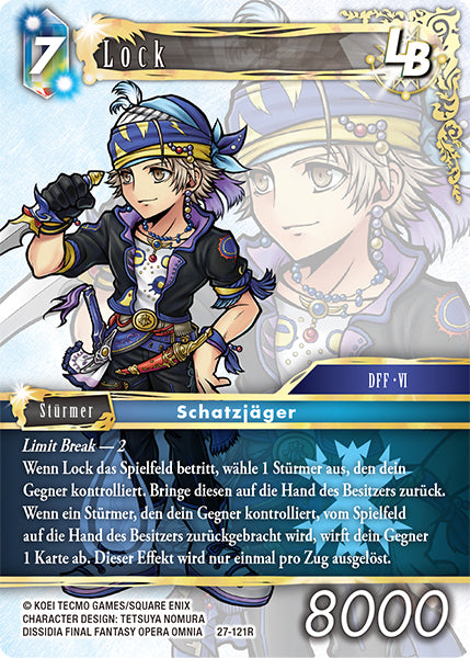 Final Fantasy Opus 27-121 R Lock LB Wasser/Eis