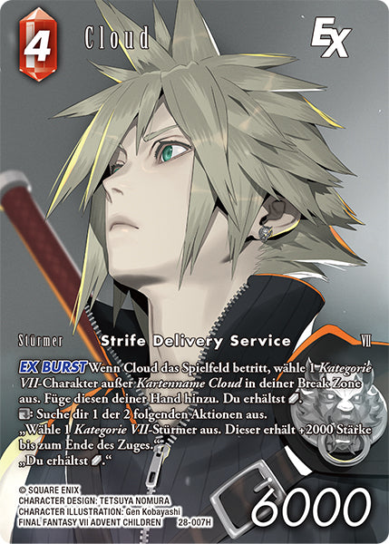 Final Fantasy Opus 28-007 H Cloud Feuer