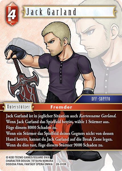 Final Fantasy Opus 28-010 R Jack Garland Feuer