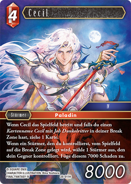 Final Fantasy Opus 28-011 H Cecil Feuer