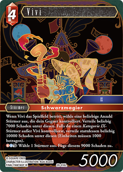 Final Fantasy Opus 28-016 L Vivi Feuer