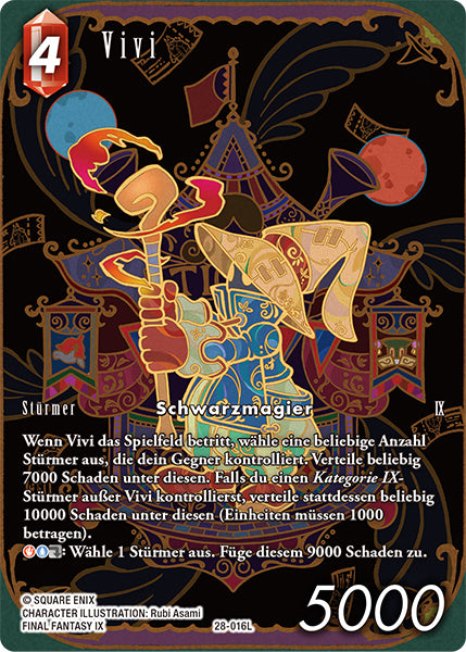 Final Fantasy Opus 28-016 L Vivi Feuer