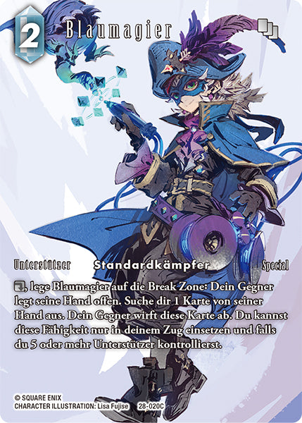 Final Fantasy Opus 28-020 C Blaumagier Eis
