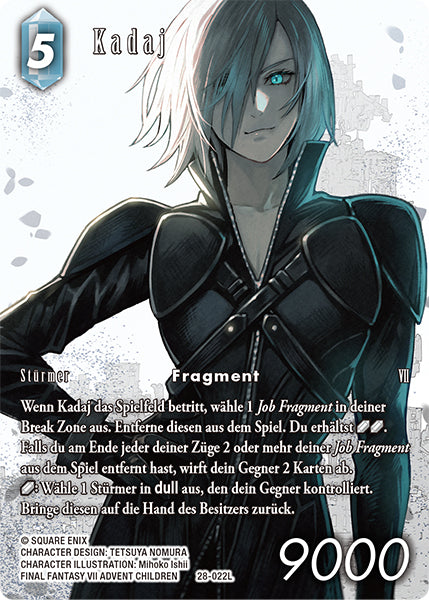 Final Fantasy Opus 28-022 L Kadaj Eis