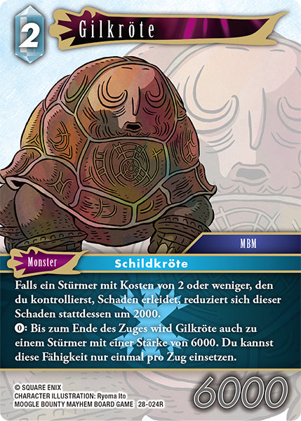 Final Fantasy Opus 28-024 R Gilkröte Eis