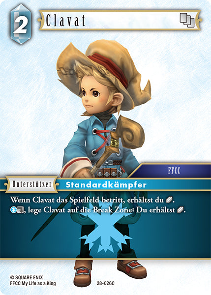 Final Fantasy Opus 28-026 C Clavat Eis