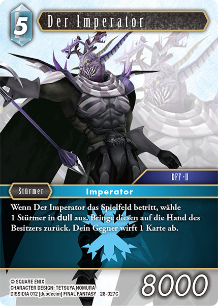 Final Fantasy Opus 28-027 C Der Imperator Eis