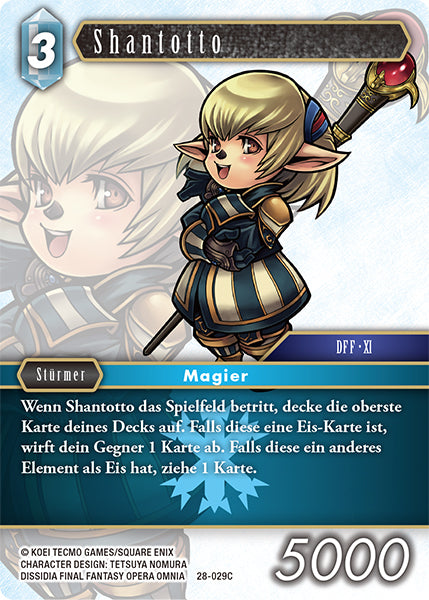 Final Fantasy Opus 28-029 C Shantotto Eis
