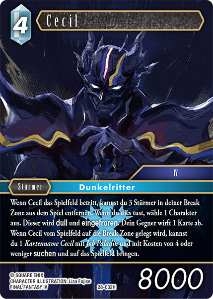 Final Fantasy Opus 28-032 H Cecil Eis