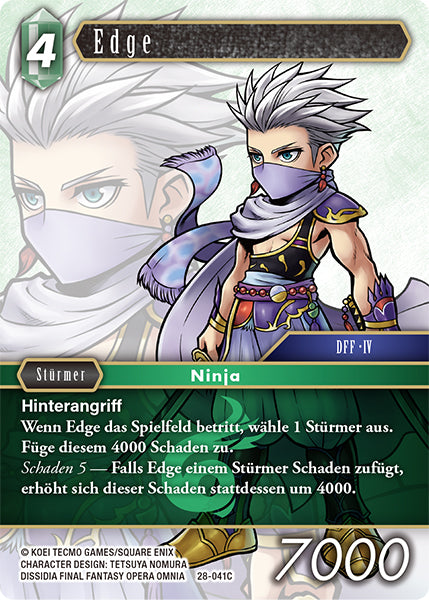 Final Fantasy Opus 28-041 C Edge Wind