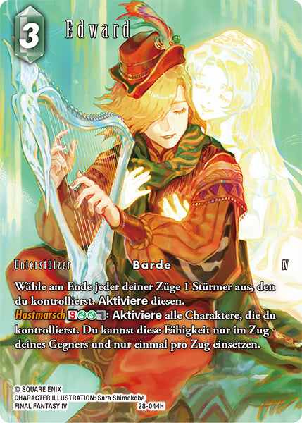 Final Fantasy Opus 28-044 H Edward Wind