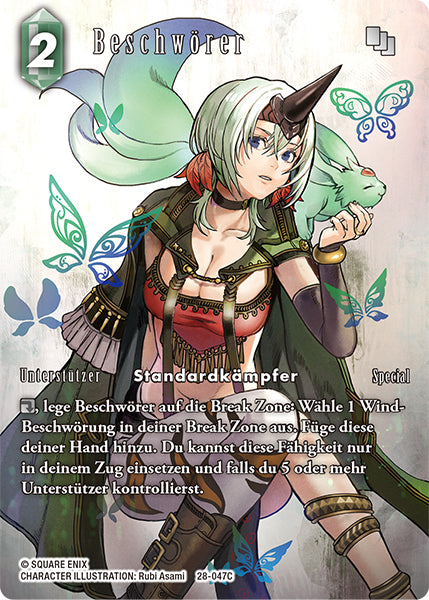 Final Fantasy Opus 28-047 C Beschwörer Wind