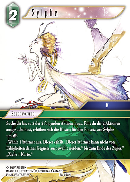 Final Fantasy Opus 28-048 H Sylphe Wind
