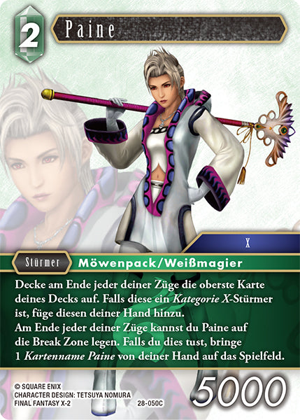 Final Fantasy Opus 28-050 C Paine Wind