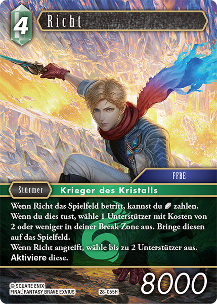 Final Fantasy Opus 28-055 H Richt Wind