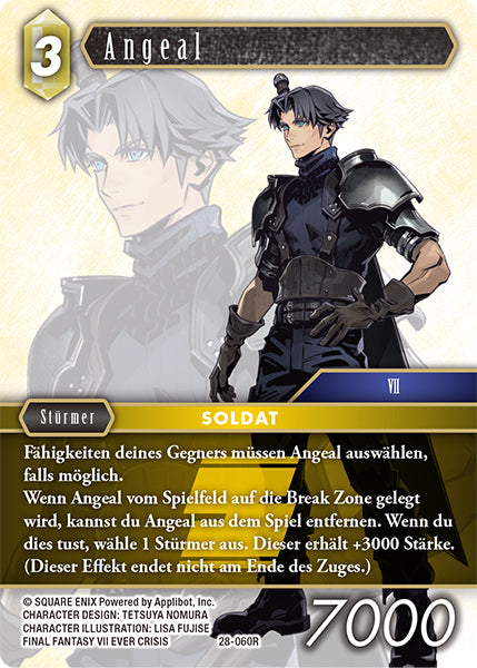 Final Fantasy Opus 28-060 R Angeal Erde