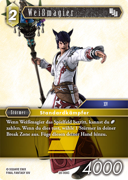 Final Fantasy Opus 28-066 C Weißmagier Erde