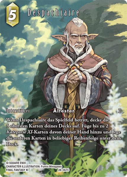 Final Fantasy Opus 28-067 C Despachiaire Erde