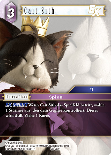 Final Fantasy Opus 28-082 R Cait Sith Blitz