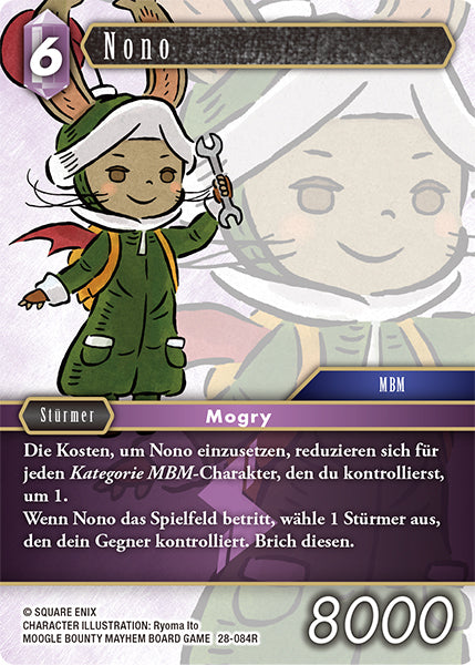 Final Fantasy Opus 28-084 R Nono Blitz