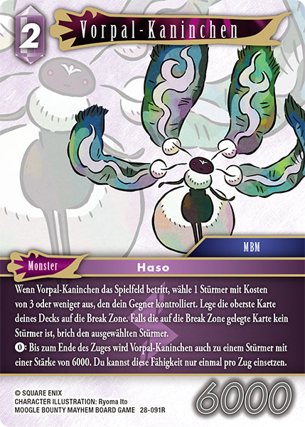 Final Fantasy Opus 28-091 R Vorpal-Kaninchen Blitz