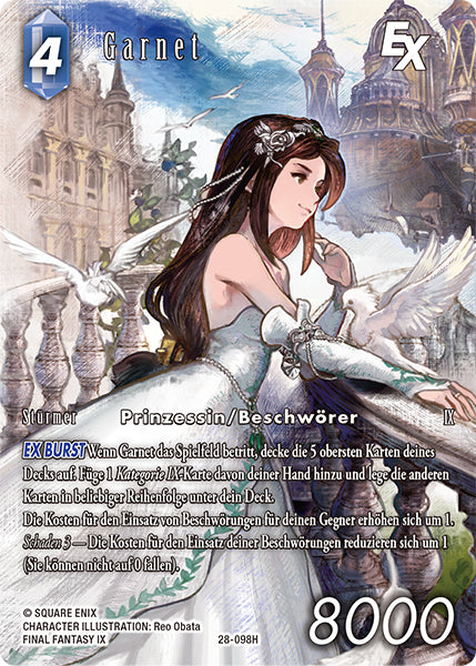Final Fantasy Opus 28-098 H Garnet Wasser