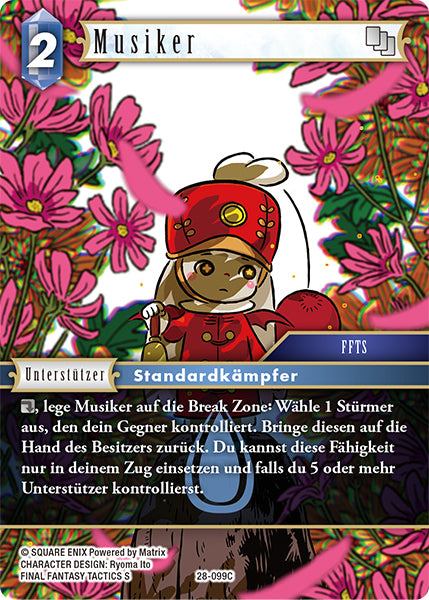 Final Fantasy Opus 28-099 C Musiker Wasser