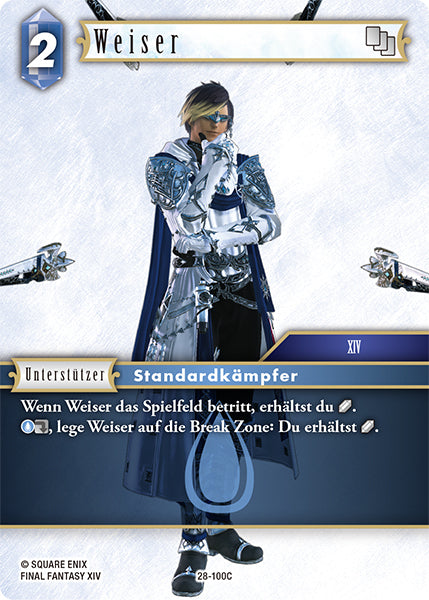 Final Fantasy Opus 28-100 C Weiser Wasser