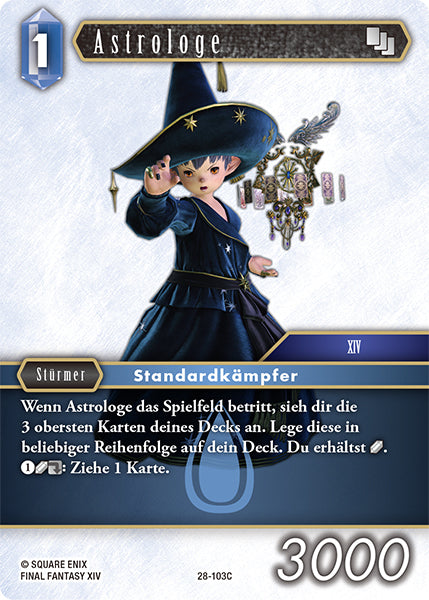 Final Fantasy Opus 28-103 C Astrologe Wasser