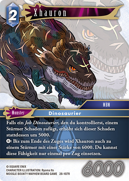 Final Fantasy Opus 28-107 R Xhauron Wasser