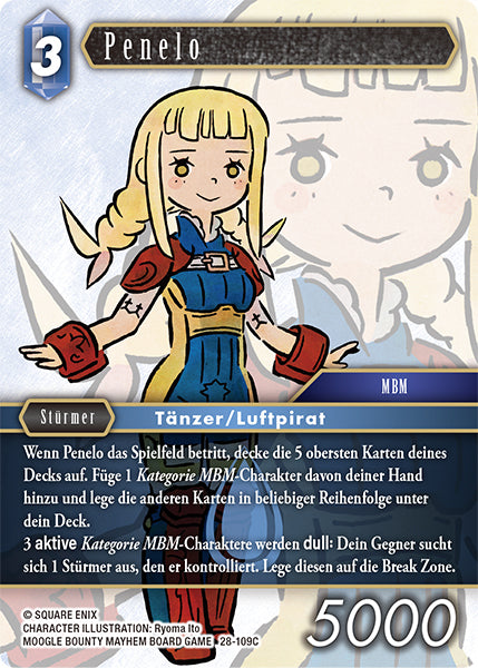 Final Fantasy Opus 28-109 C Penelo Wasser